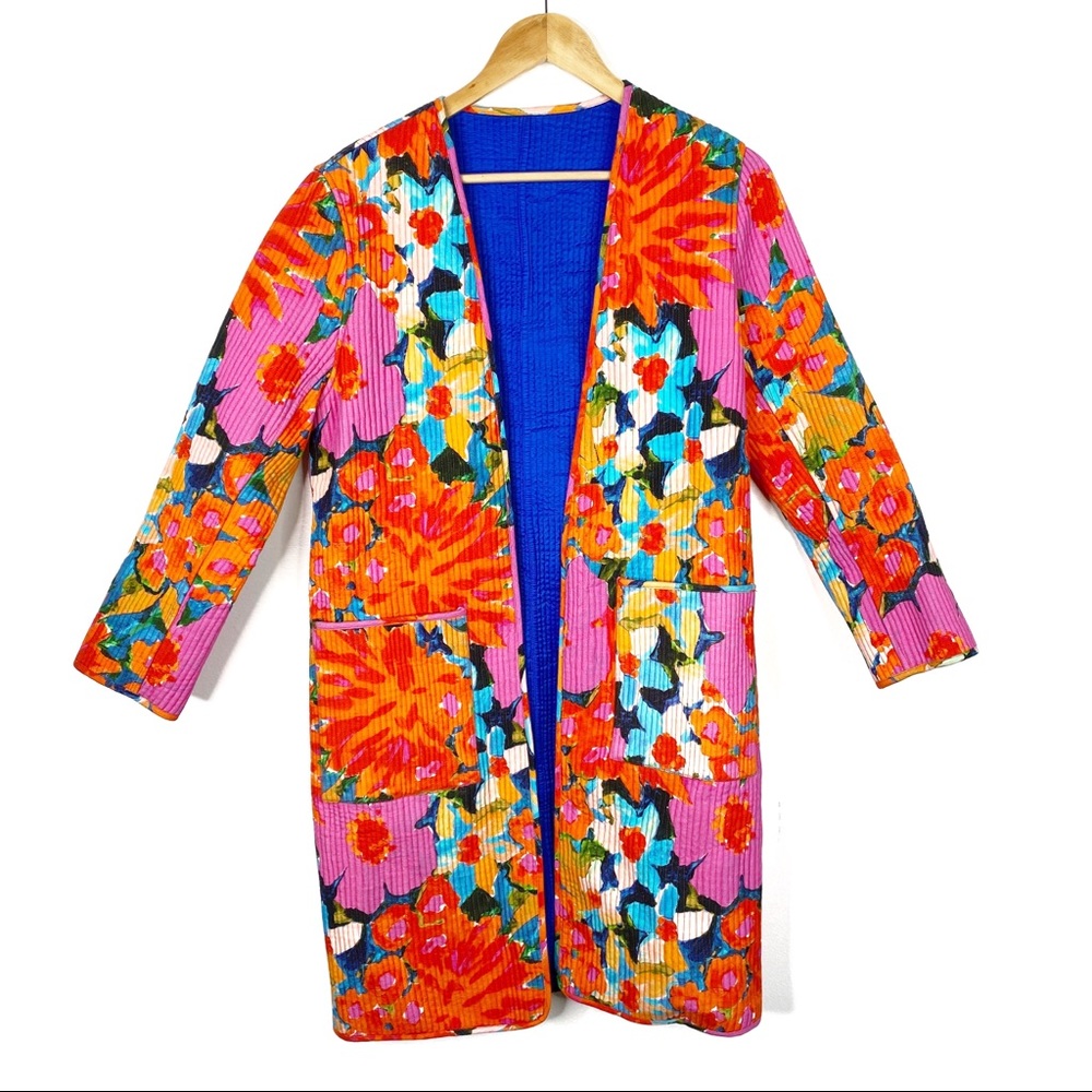 Mara Hoffman Pegge Jacket in Jardin Floral - Picture 2 of 5